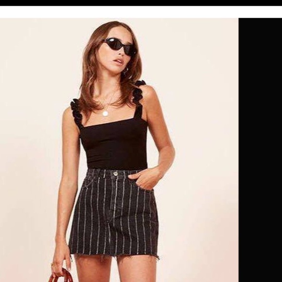 Reformation Jean Skirt - Picture 2 of 9